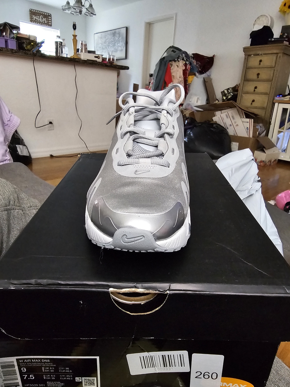 Nike Women’s Gray and Silver Running Sneaker